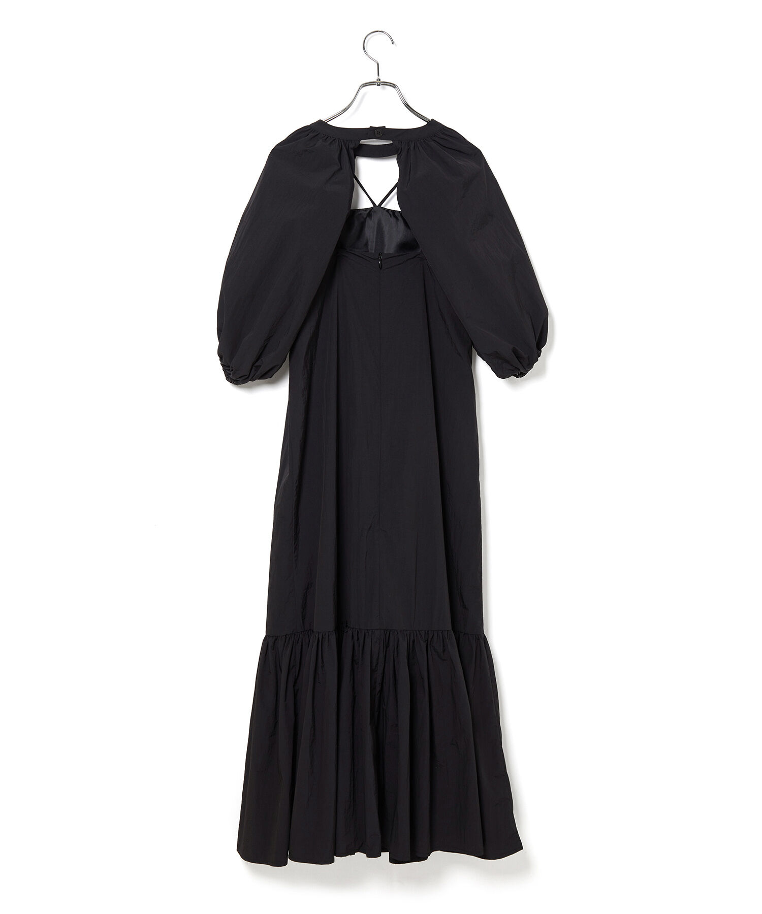 ADAM ET ROPE'「〈SETアイテム〉ボレロスリーブセットキャミワンピース」|ワンピース|