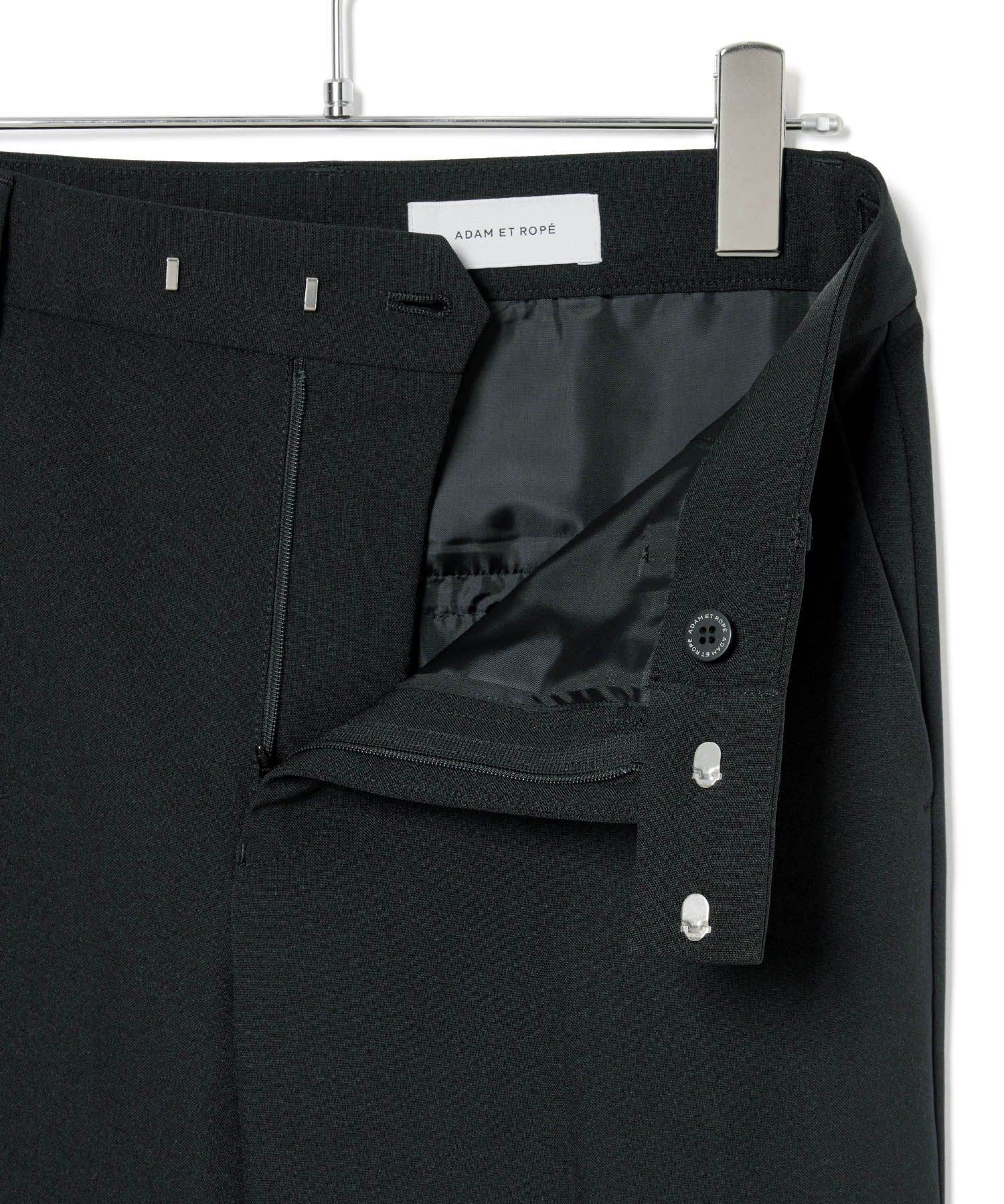 ADAM ET ROPE'「【サステナブル】スリムスラックス」|スラックス|