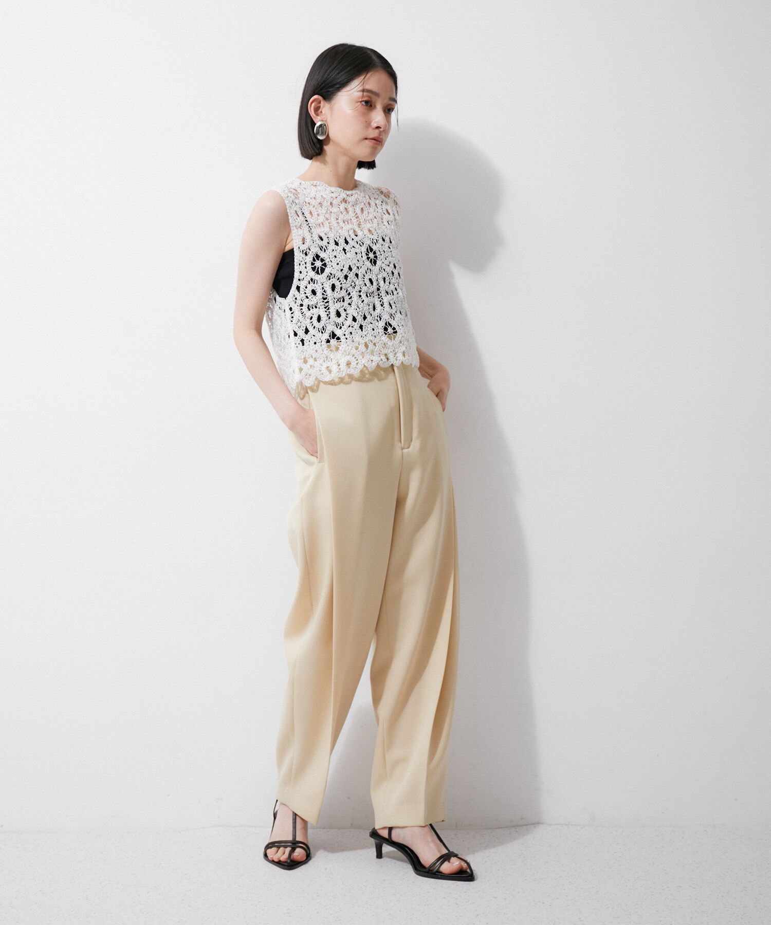 ADAM ET ROPE'「ナローラインサンダル」|サンダル|