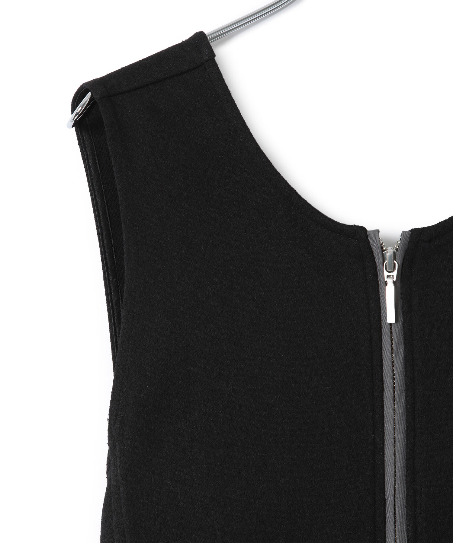 ADAM ET ROPE'「【WEB限定・サステナブル】2WAYジップジレワンピース」|ワンピース|