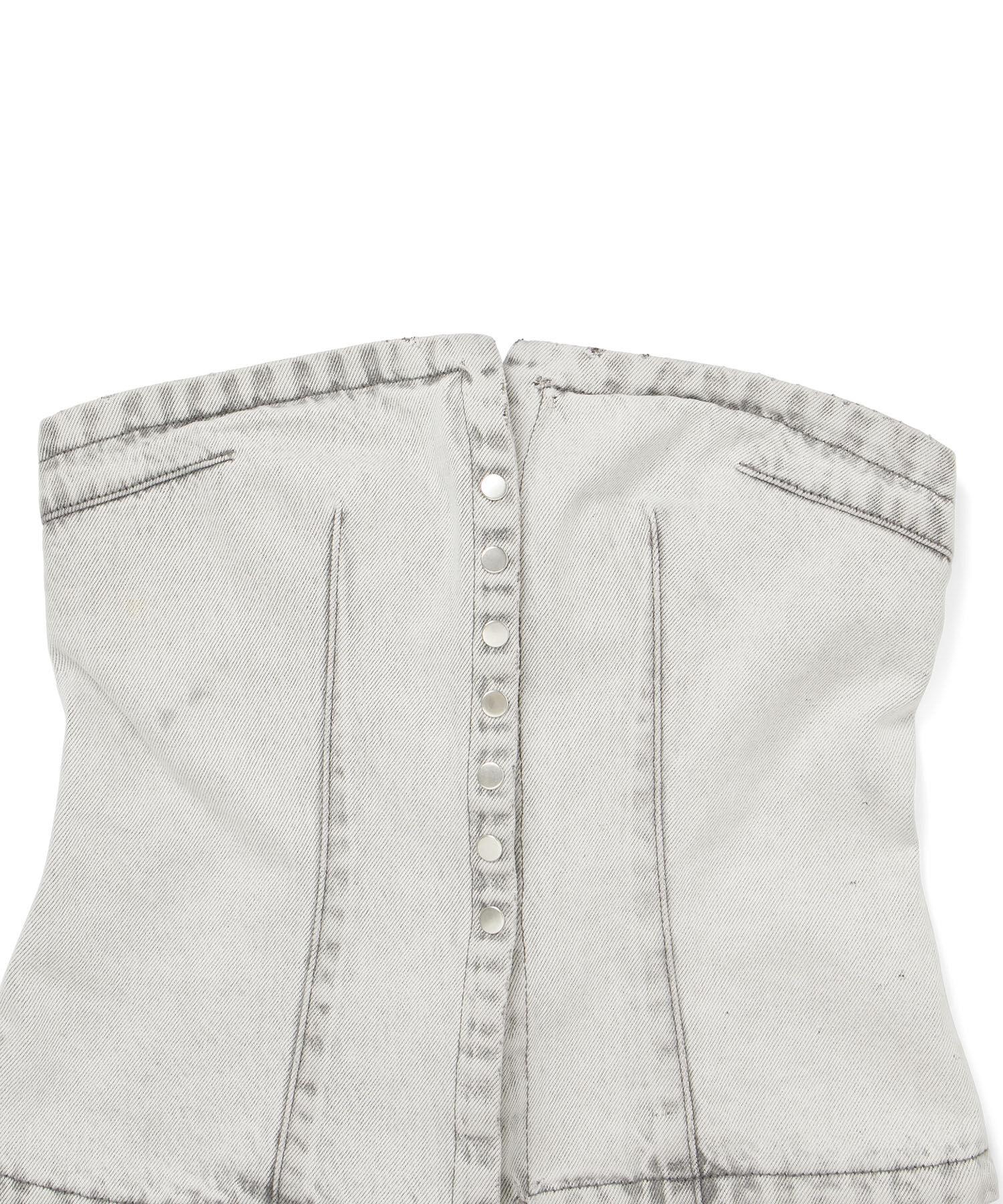 ADAM ET ROPE'「【環境配慮・セットアップ対応】デニムビスチェ」|その他|