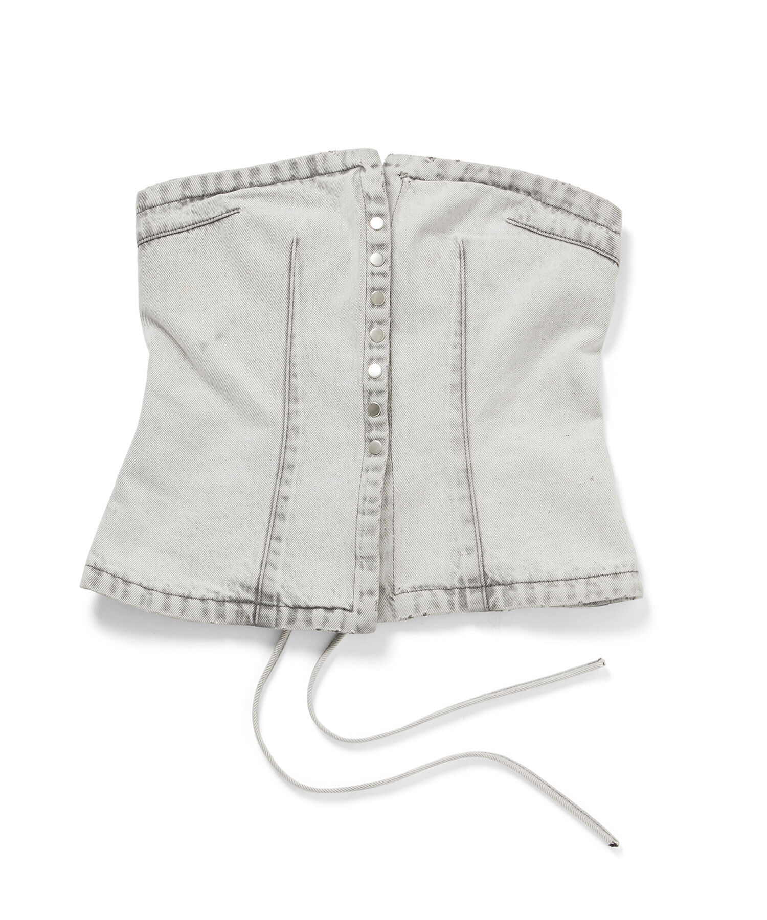 ADAM ET ROPE'「【環境配慮・セットアップ対応】デニムビスチェ」|その他|