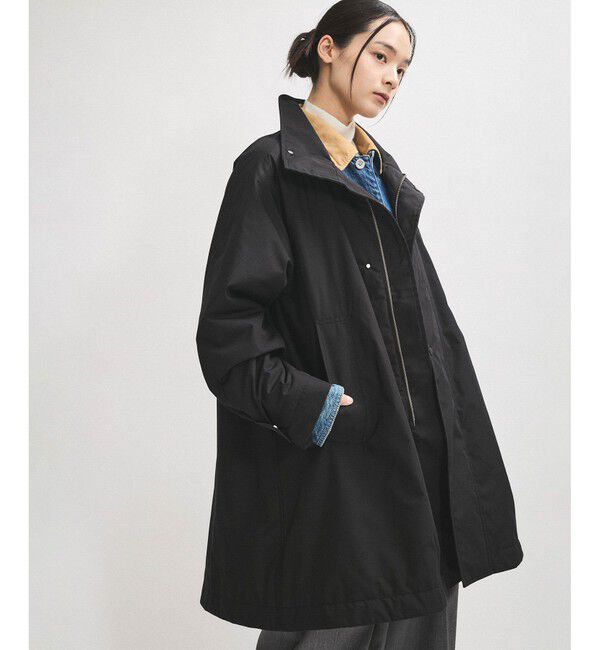 ADAM ET ROPE'「【撥水】スタンドカラーパファーコート」|その他|