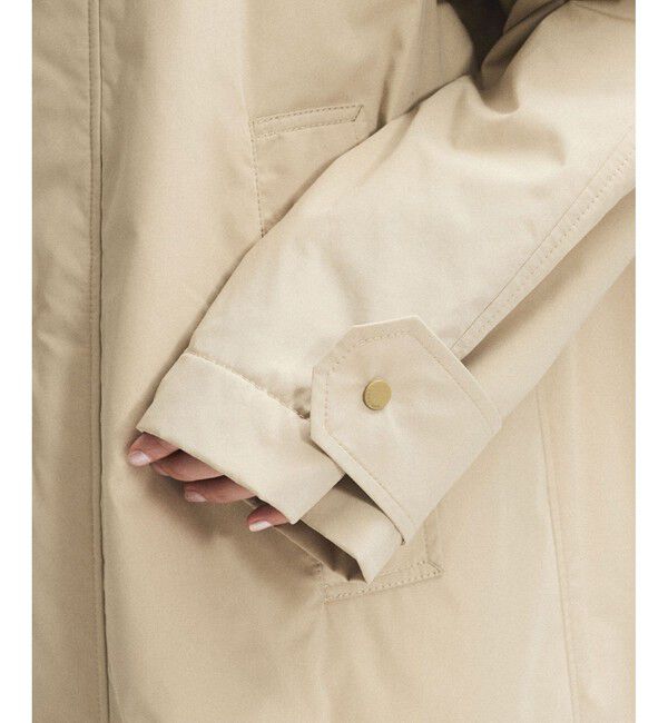 ADAM ET ROPE'「【撥水】スタンドカラーパファーコート」|その他|