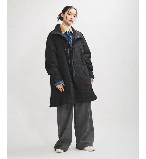 ADAM ET ROPE'「【撥水】スタンドカラーパファーコート」|その他|