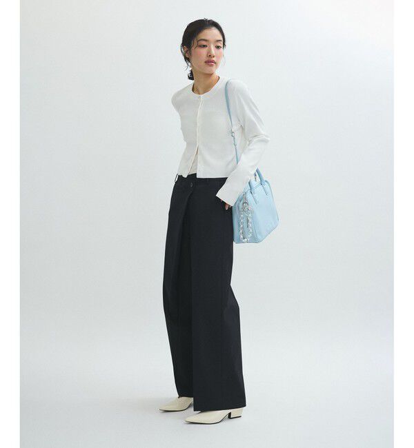 ADAM ET ROPE'「ラップパンツ」|スラックス|