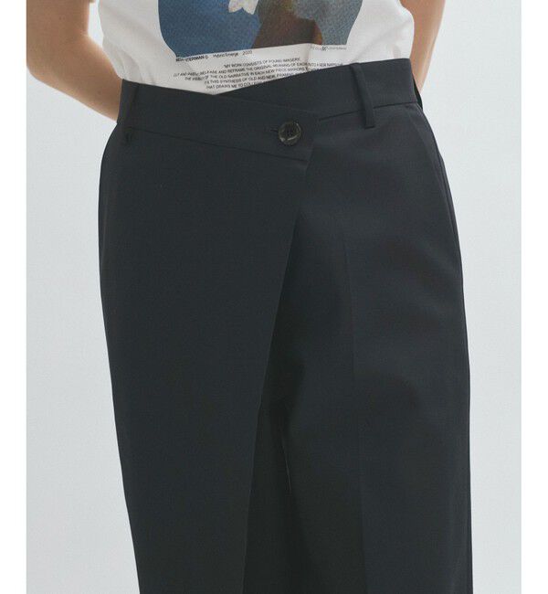 ADAM ET ROPE'「ラップパンツ」|スラックス|