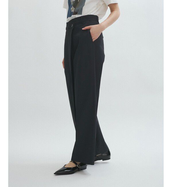 ADAM ET ROPE'「ラップパンツ」|スラックス|