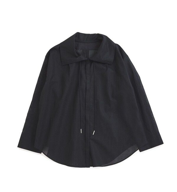 ADAM ET ROPE'「パナマコットンカーディガンブラウス」|シャツ・ブラウス|