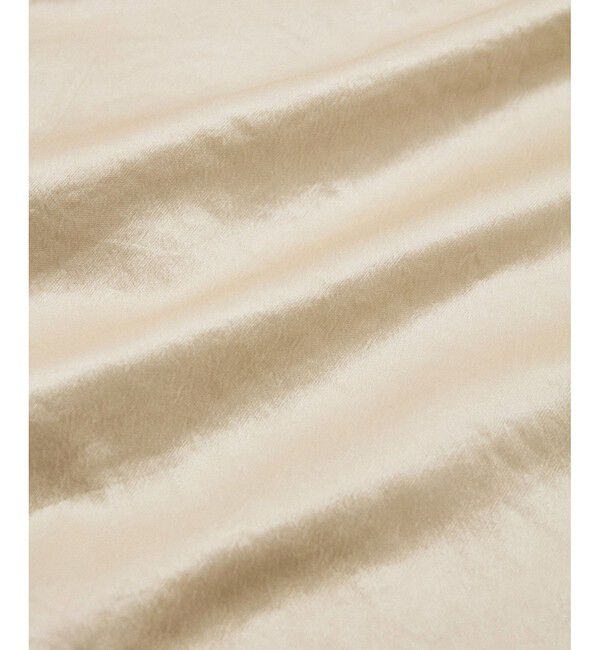 ADAM ET ROPE'「【サステナブル】Naiaサテンアシンメトリースカート」|スカート|