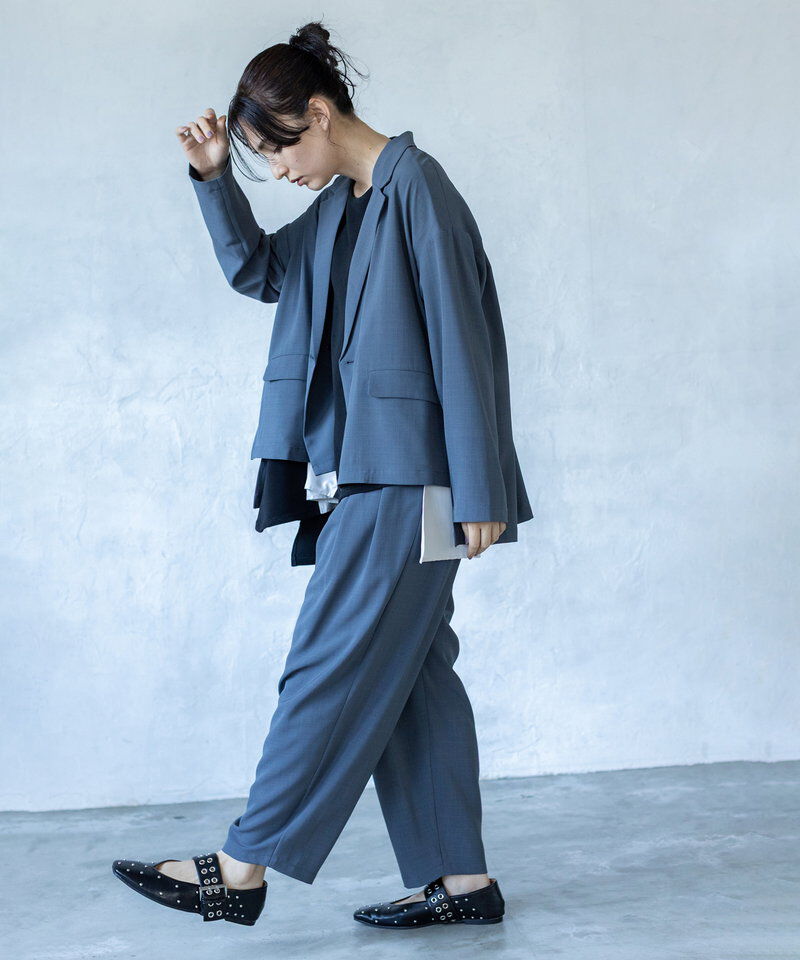  「タックパンツ」|スラックス|