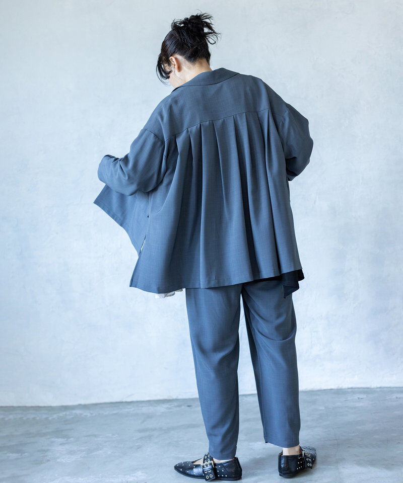  「タックパンツ」|スラックス|