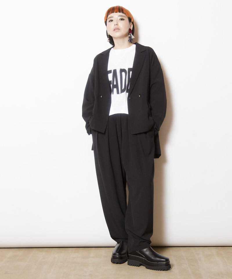  「タックパンツ」|スラックス|