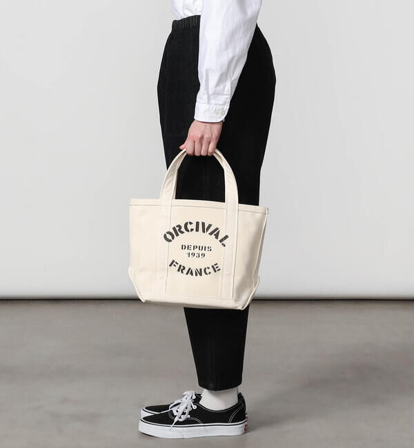 ORCIVAL「ORCIVAL | プリント キャンバストートバッグ 小 UNISEX」|トートバッグ|