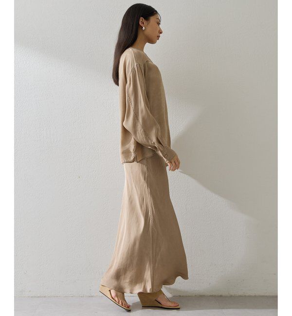  「ピグメントロングスカート」|スカート|