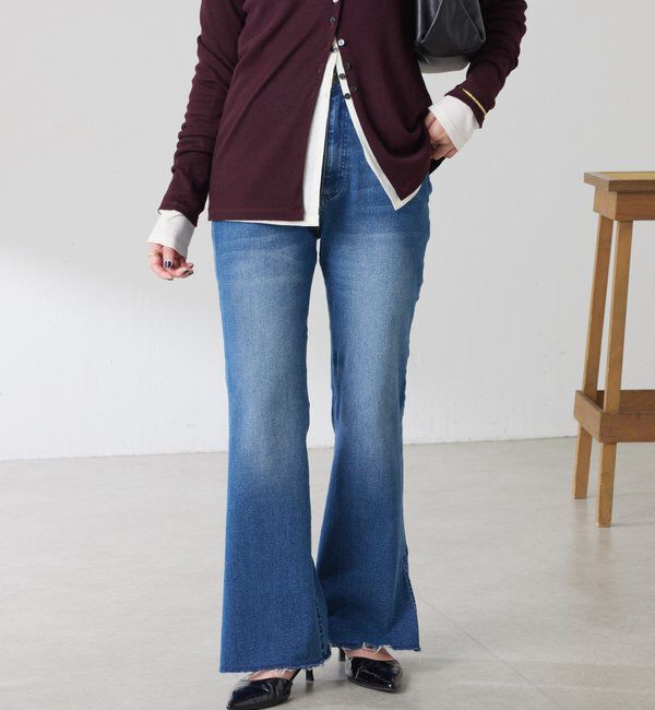  「Q.anos セルフカットデニム」|デニム|