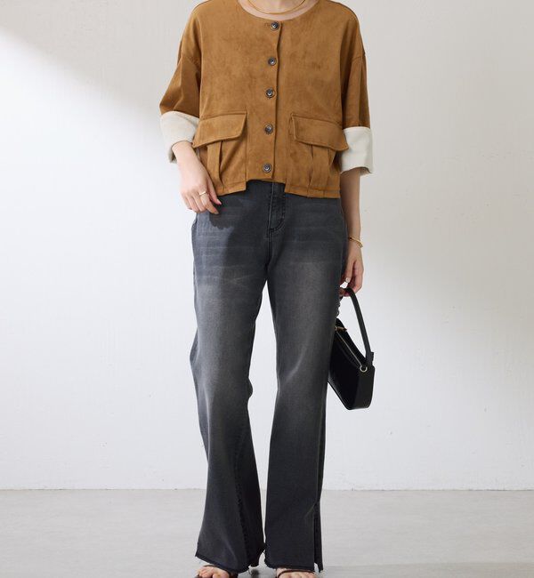  「Q.anos セルフカットデニム」|デニム|