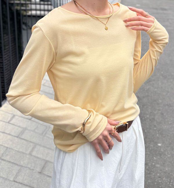  「ベーシックシアーロンT」|Tシャツ・カットソー|