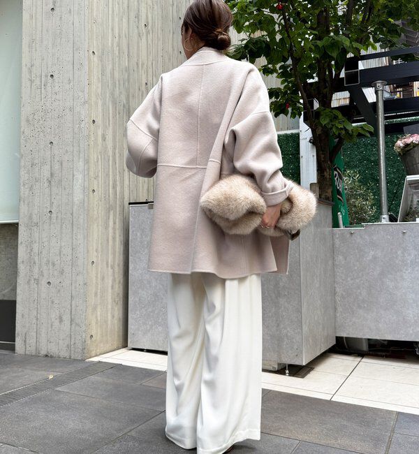  「ハンドメイドミドル丈コート」|その他|