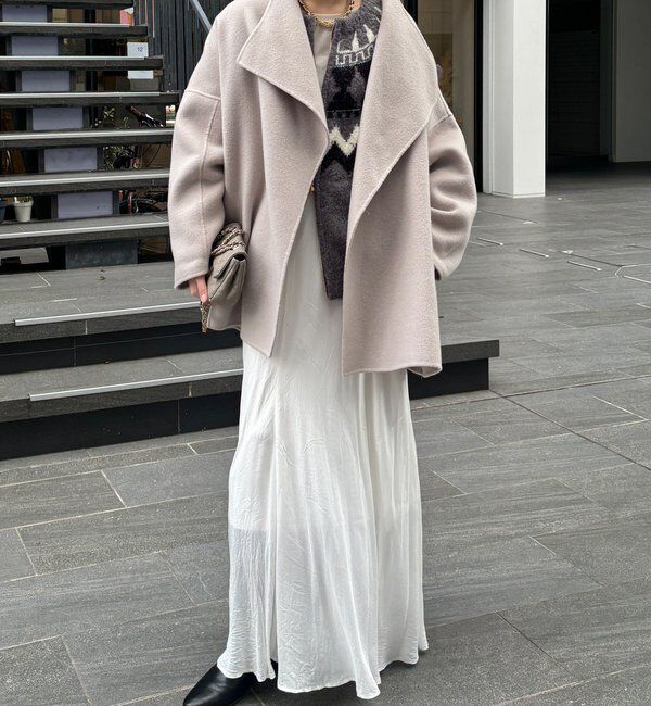  「ハンドメイドミドル丈コート」|その他|