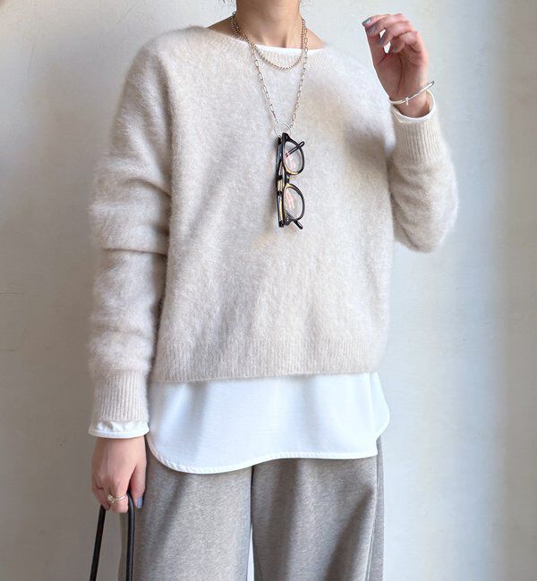  「ジョーゼット長袖ブラウス」|シャツ・ブラウス|