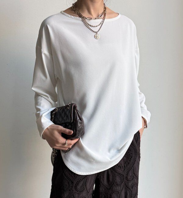  「ジョーゼット長袖ブラウス」|シャツ・ブラウス|