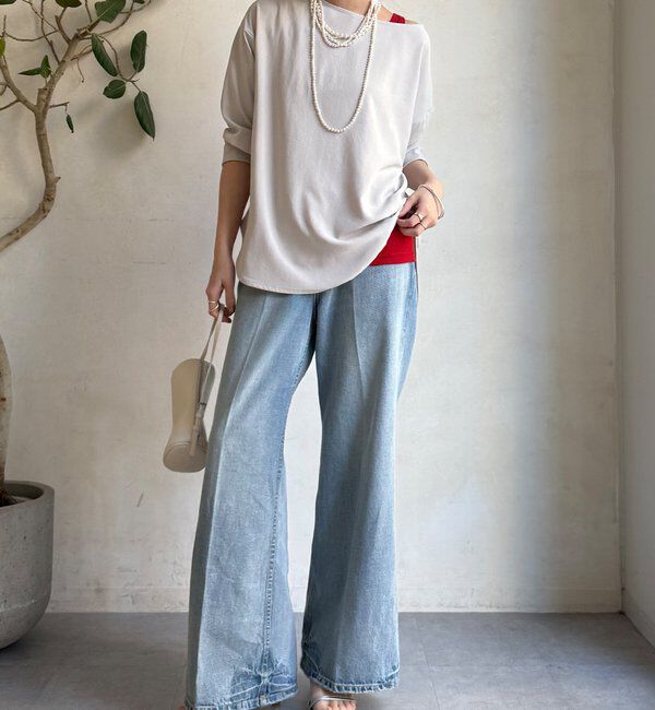  「ジョーゼット長袖ブラウス」|シャツ・ブラウス|