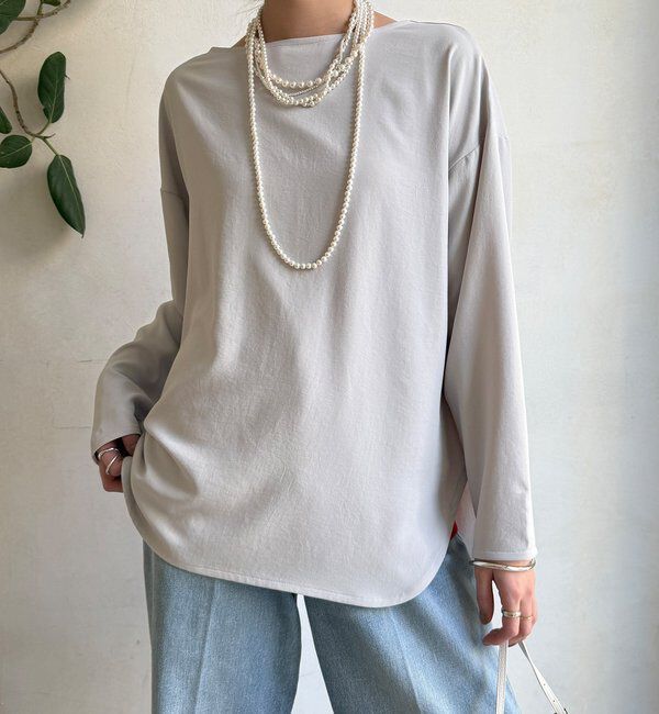  「ジョーゼット長袖ブラウス」|シャツ・ブラウス|