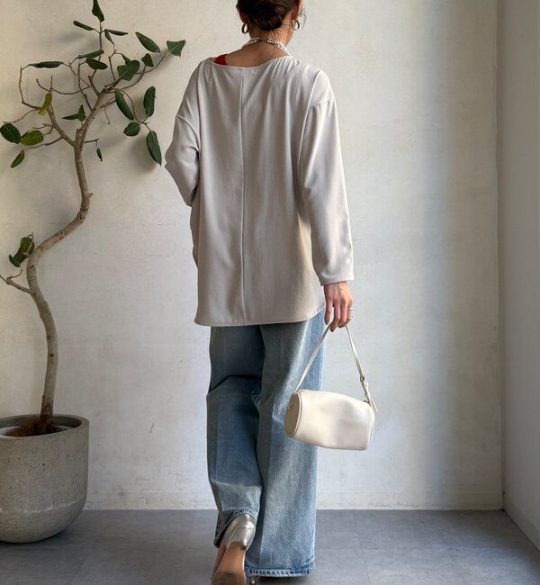  「ジョーゼット長袖ブラウス」|シャツ・ブラウス|