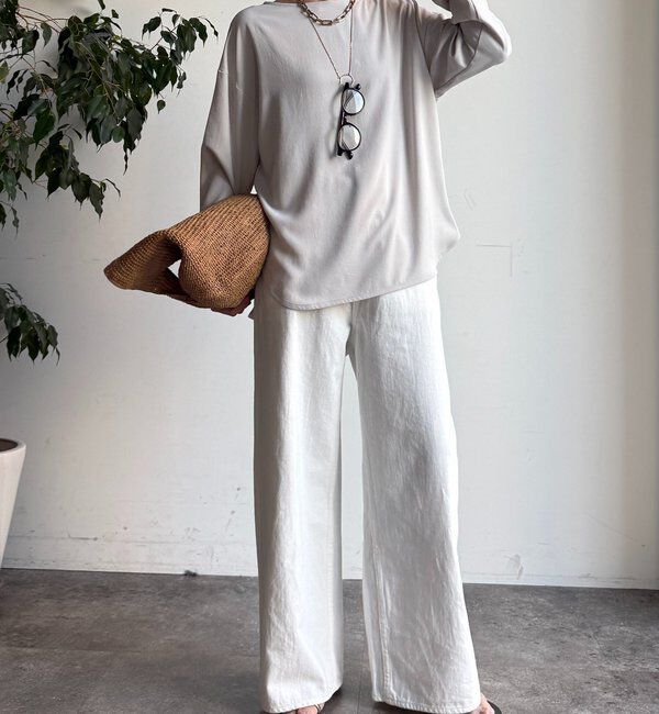  「ジョーゼット長袖ブラウス」|シャツ・ブラウス|