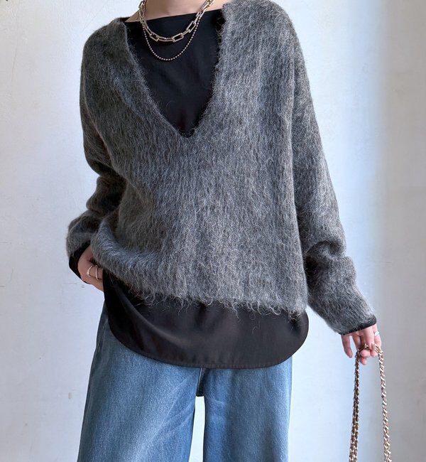  「ジョーゼット長袖ブラウス」|シャツ・ブラウス|