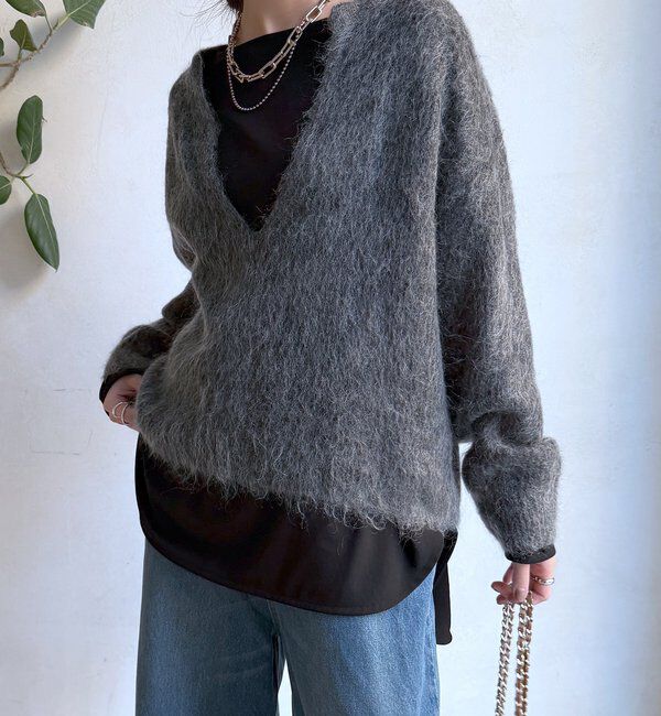  「ジョーゼット長袖ブラウス」|シャツ・ブラウス|