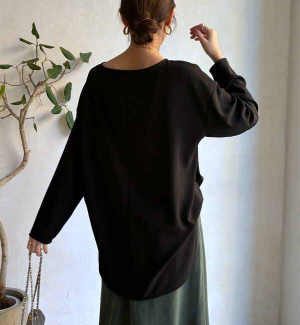  「ジョーゼット長袖ブラウス」|シャツ・ブラウス|