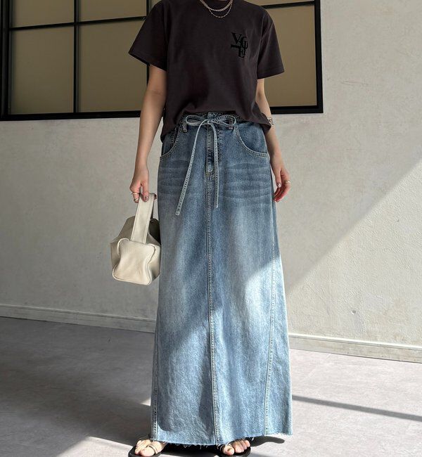  「voileワンポイントフロッキーロゴTEE」|Tシャツ・カットソー|