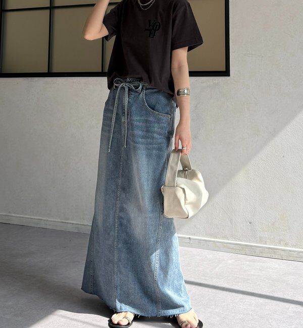  「voileワンポイントフロッキーロゴTEE」|Tシャツ・カットソー|