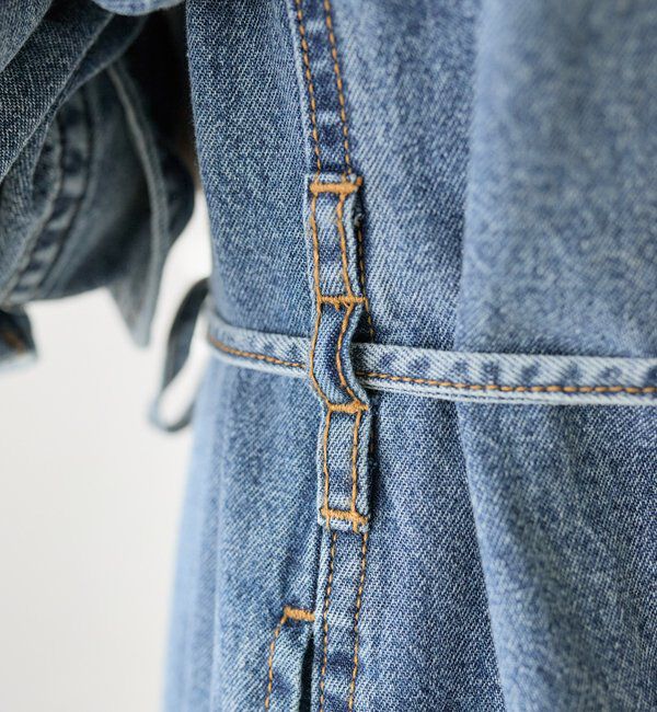  「よっし～&times;A・MONN/デニムシャツマルチワンピース」|ワンピース|