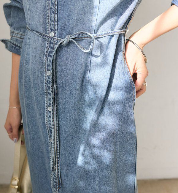  「よっし～&times;A・MONN/デニムシャツマルチワンピース」|ワンピース|