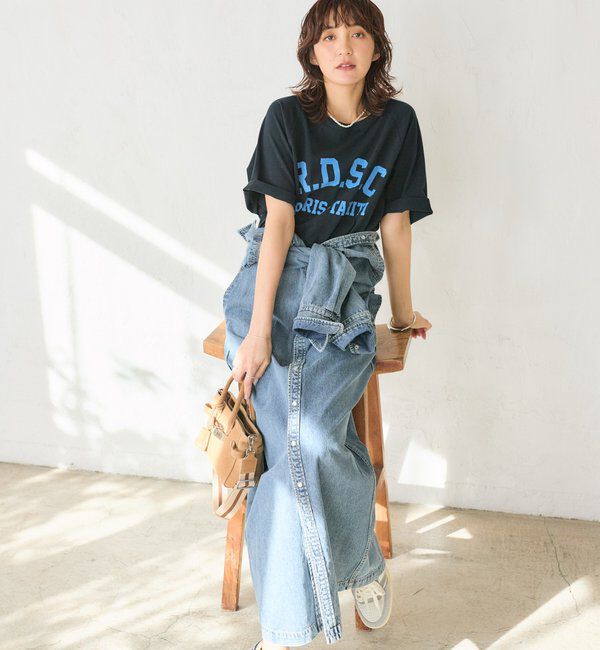  「よっし～&times;A・MONN/デニムシャツマルチワンピース」|ワンピース|