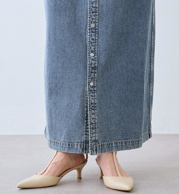  「よっし～&times;A・MONN/デニムシャツマルチワンピース」|ワンピース|