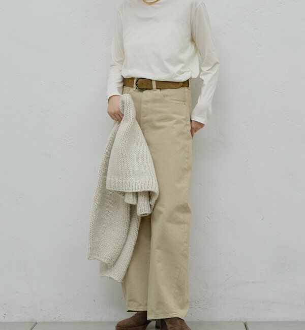  「【HERITANOVUM】 オーガニックコットンロングスリーブT」|Tシャツ・カットソー|