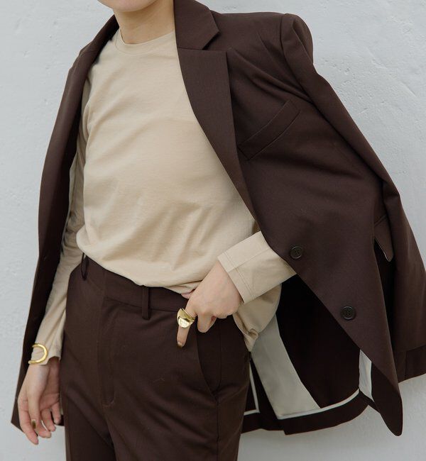  「【HERITANOVUM】 オーガニックコットンロングスリーブT」|Tシャツ・カットソー|