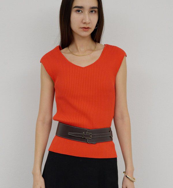  「ランダムリブニット」|ニット・セーター|