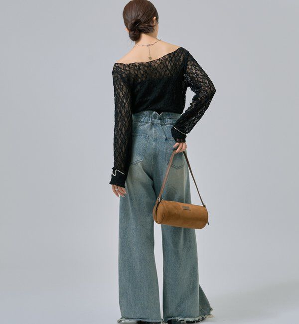  「レースプルオーバー」|Tシャツ・カットソー|