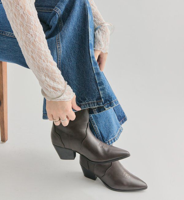  「ウエスタンブーツ」|ロングブーツ|