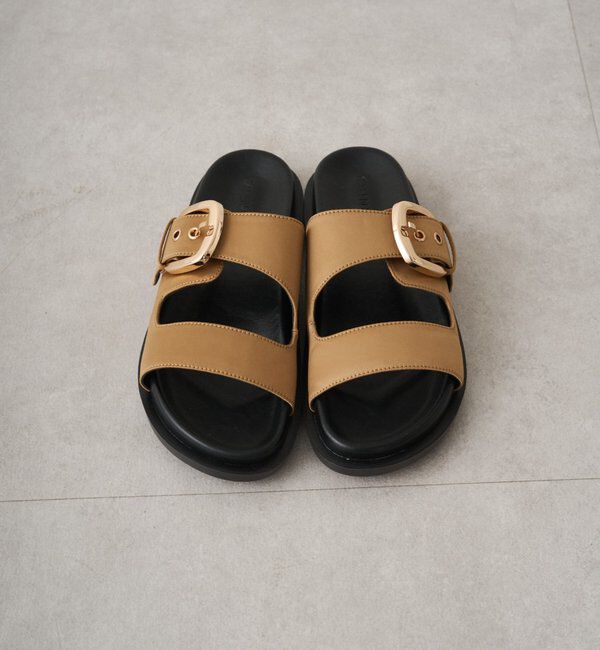  「【GALENA/ガレナ】メタルバックルサンダル」|その他|