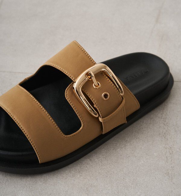  「【GALENA/ガレナ】メタルバックルサンダル」|その他|