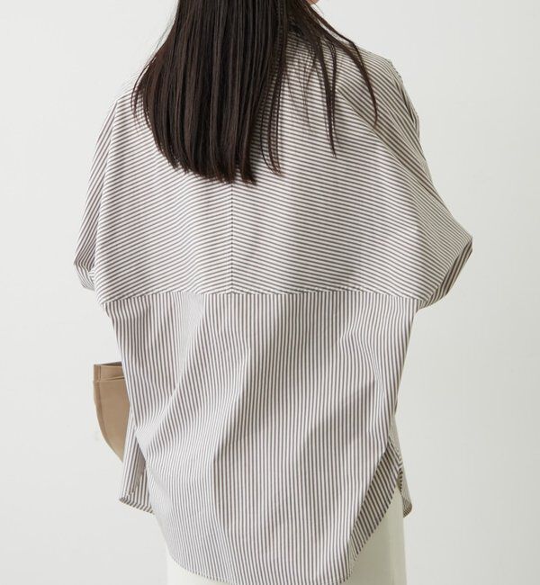  「ストライプBigシャツ」|シャツ・ブラウス|