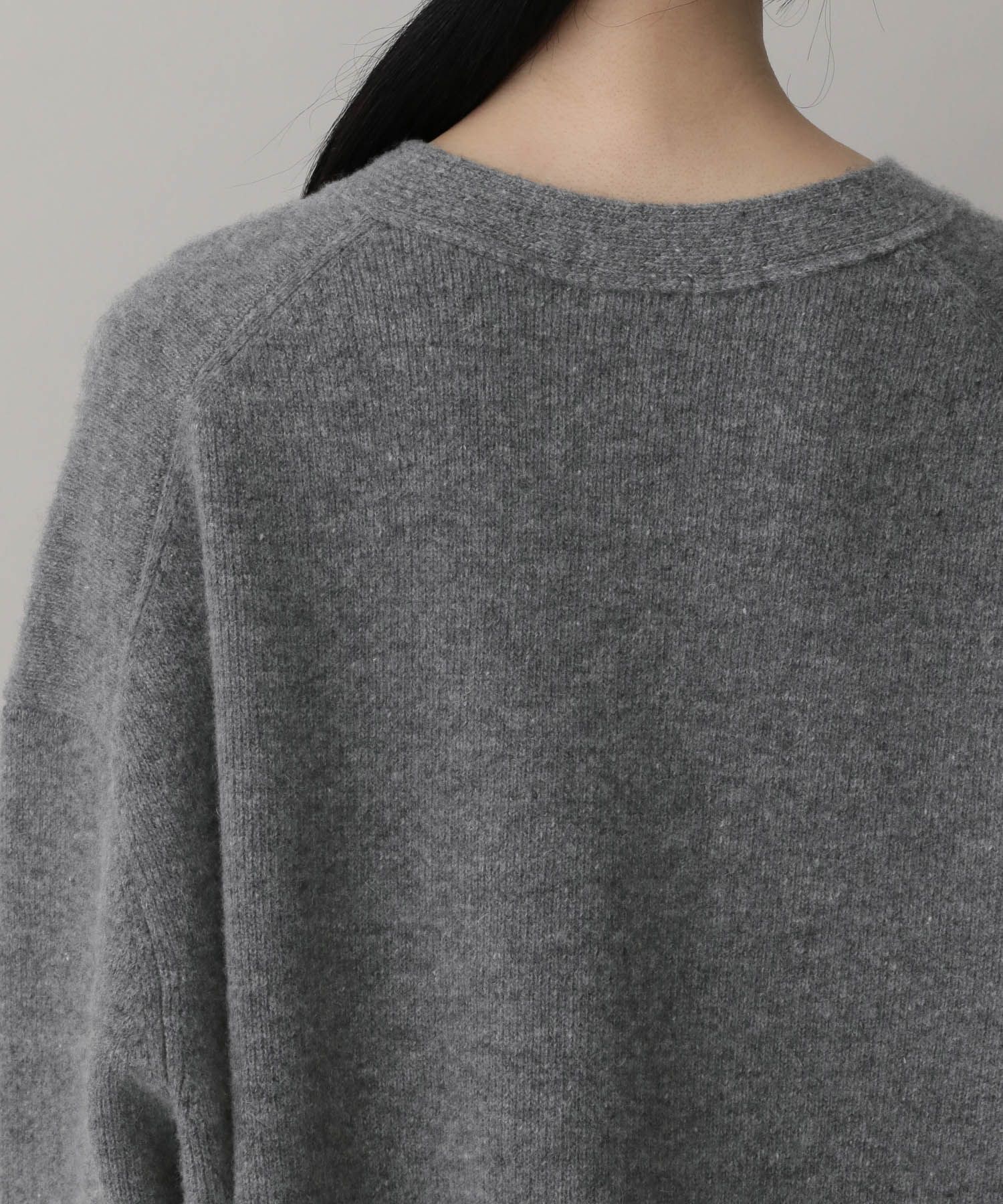 A part by 「カシミヤコンBIG Vネックカーディガン」|ニット・セーター|