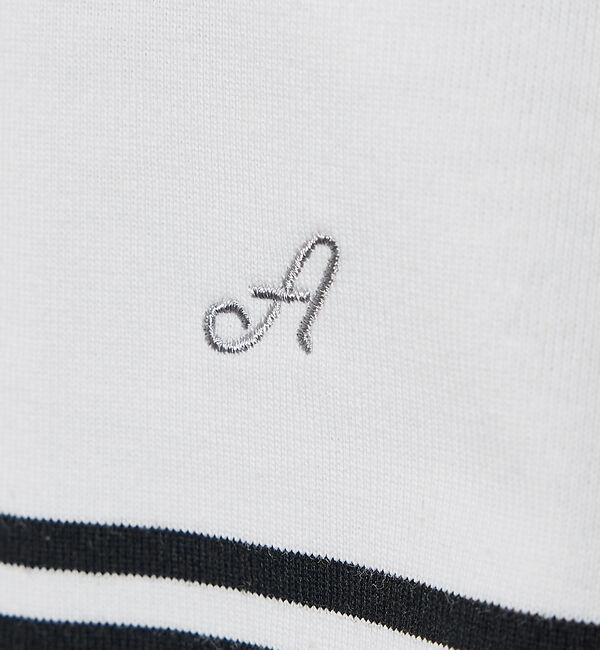 ABAHOUSE「ダブルライン ボーダー 長袖シャツ」|Tシャツ・カットソー|