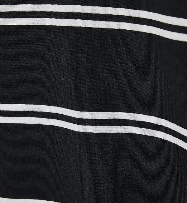 ABAHOUSE「ダブルライン ボーダー 長袖シャツ」|Tシャツ・カットソー|